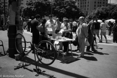15 M 2011, Plaza Catalunya. Barcelona. Ambient