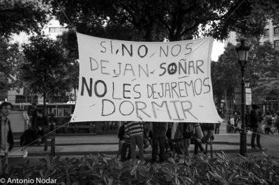 15 M 2011, Plaza Catalunya. Barcelona. Ambient