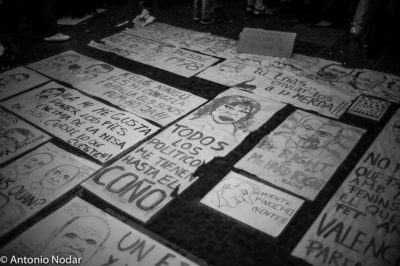 15 M 2011, Plaza Catalunya. Barcelona. Ambient