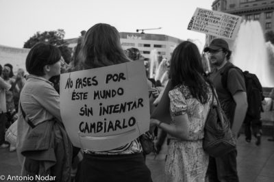 15 M 2011, Plaza Catalunya. Barcelona. Ambient