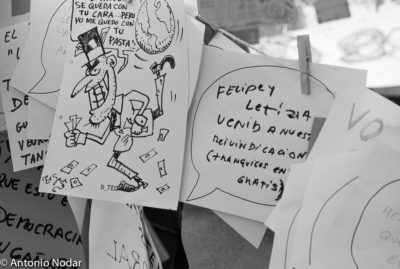 15 M 2011, Plaza Catalunya. Barcelona. Ambient