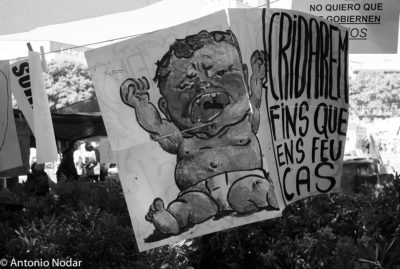 15 M 2011, Plaza Catalunya. Barcelona. Ambient