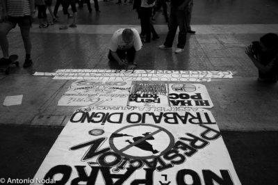 15 M 2011, Plaza Catalunya. Barcelona. Ambient