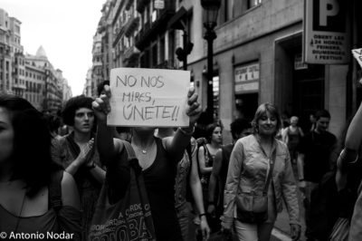 15 M 2011, Plaza Catalunya. Barcelona. Ambient