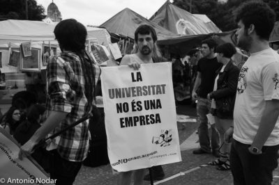 15 M 2011, Plaza Catalunya. Barcelona. Ambient