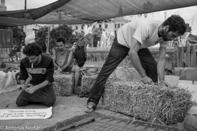 15 M 2011, Plaza Catalunya. Barcelona. Ambient