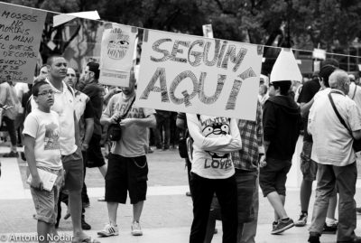 15 M 2011, Plaza Catalunya. Barcelona. Ambient