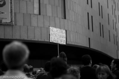 15 M 2011, Plaza Catalunya. Barcelona. Ambient